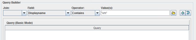 Depending on the Field keyword, you can use the Value(s) drop-down to select the value.