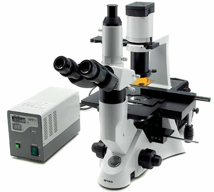 XDS-2FL Model The instrument XDS-2FL is a routine inverted epifluorescence microscope. The basic structure is dedicated to the most demanding applications of routine fluorescence analysis.