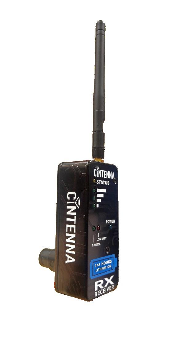 The Cintenna is a great tool when looking to transmit WIRELESS DMX data over obstacles or hard to reach places.