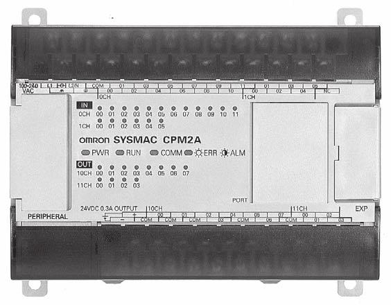 Compact PLC series CPM2A Programmable Controllers An extensive line-up lets you easily configure machines and production lines to meet your needs SYSMAC CPM2A Every CPM2A CPU comes equipped with an