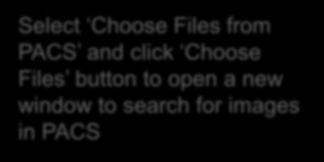 Select Choose Files