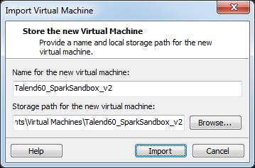 Sandbox: Save the downloaded Virtual Machine file to a location