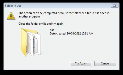 Use the dat folder that was taken from the first system and copy it into the folder.