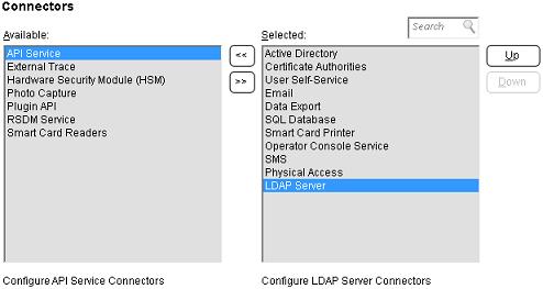 Connections From the Connections a number of settings can be configured. LDAP Server From Options Connections click the Configure button and ensure that LDAP Server is selected as in the window below.