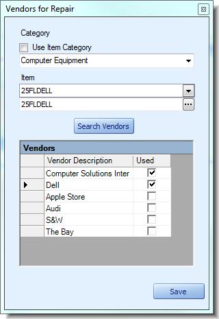 If it is a vendor that uses this alias, in the Vendor list, select the vendor. If it is a customer that uses this alias, in the Customer list, select the customer. 5. Click Save.