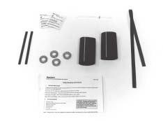 Product Descriptions, Part Numbers and Photographs CABLE-TERMINATION-2-SUB Subassembly contained in closure kits and oval port sealing kits (CT2 Sub). Contains components to terminate 2 cables.