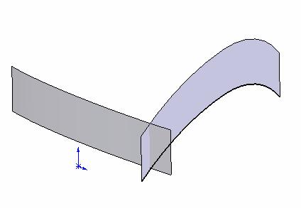 as direction Enter 20mm as D1 Select Insert / Surface / Extrude on the menu bar Select