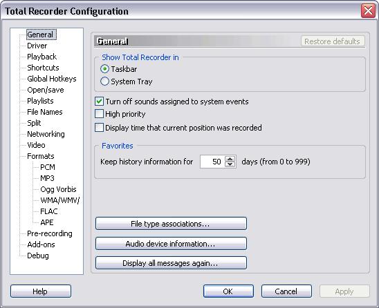 Installation and Configuration 33 See also. Setting Recording Parameters. 3.2.