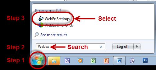 About the WebEx Desktop Productivity Tools The Desktop Productivity Tools are available for both PCs and Macs.