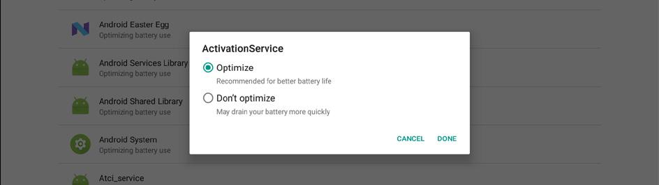 NOTE: - When the battery saver is enabled, it will reduce your device s performance, location services, and most background data in order to extend the battery life.