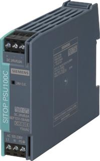 SITOP compact 2 1-phase, 24 V DC Overview The single-phase SITOP compact are power supplies for the lower performance range.