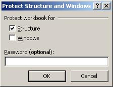 When you protect a worksheet, all cells on the worksheet are locked by default, and users cannot make any changes to a locked cell.