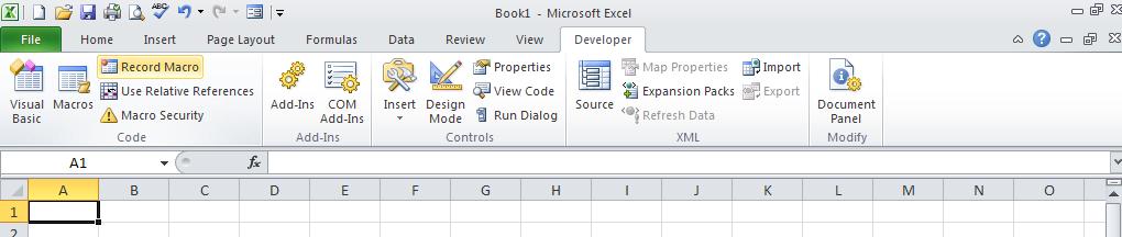 6.2 Record a Macro 6.2.1 Record a Macro using Macro Recorder When you record a macro, Excel stores information about each step you take as you perform a series of commands.