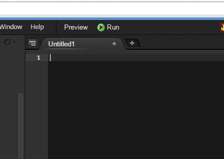 Step3: Copy and paste the following code into the new tab import Adafruit_BBIO.GPIO as GPIO import time GPIO.setup("P9_14", GPIO.OUT) while True: GPIO.output("P9_14", GPIO.HIGH) time.sleep(0.5) GPIO.