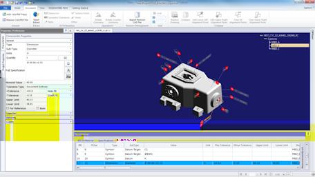 SOLIDWORKS Inspection 3D File Support You can open and import 3D files from other CAD systems directly into an inspection project.