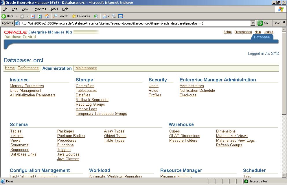Creating System, Company, and Portal Databases 4.