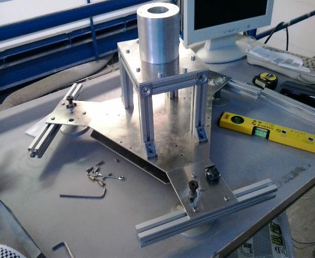 Preliminary assembly of TM, calibration and testing of