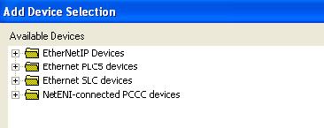 The display shows the set of devices discovered during the most recent browse cycle.