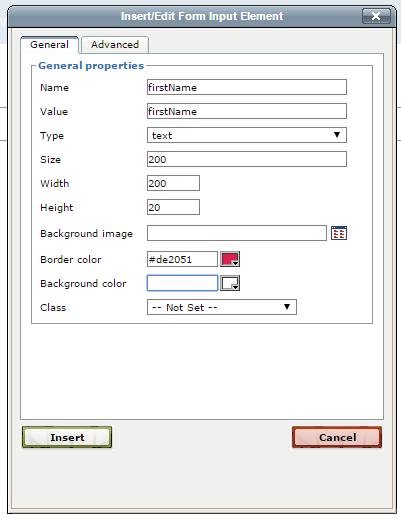 5. To select colors for border or background color, click inside the color box to see a hex color picker tool. 6.