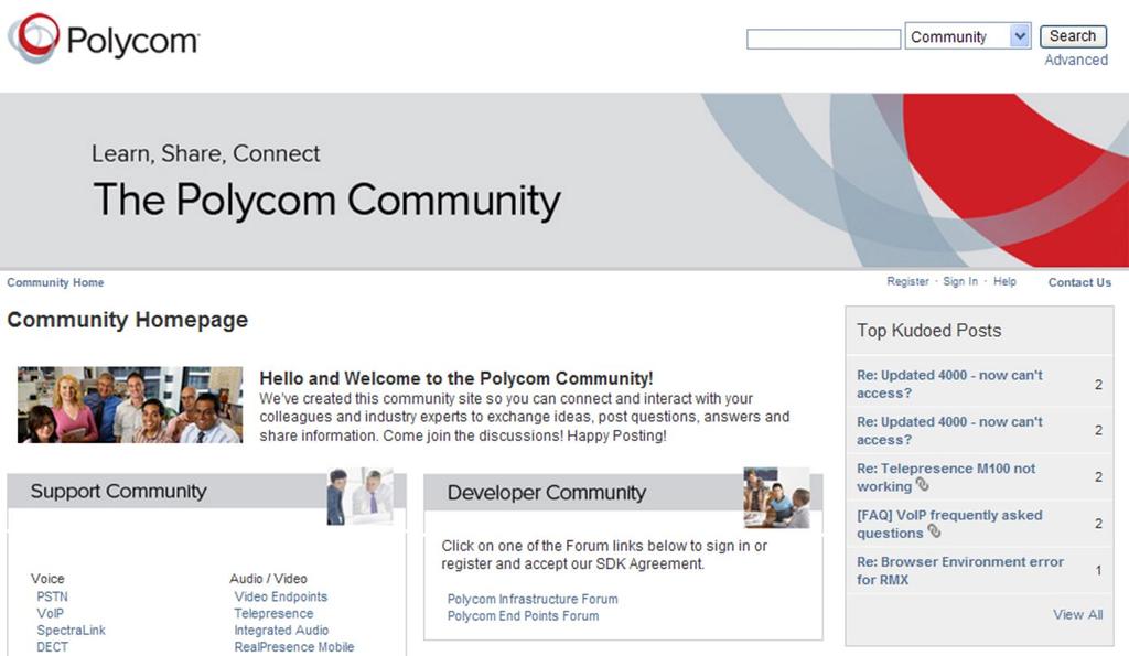 Getting Help For more information about installing, configuring, and administering Polycom products, refer to Documents and Downloads at Polycom Support.