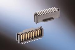 12 Pin Single Row Version The SMT connector series MicroStac with 0.8 mm pitch and with SMT termination is based on a hermaphroditic design.