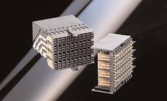 High Speed Differential Connector System ERmet zeroxt for 10 GBit/s For modern high speed backplane designs with data transmission rates up to 10 Gbit/s ERNI has developed the new ERmet zeroxt