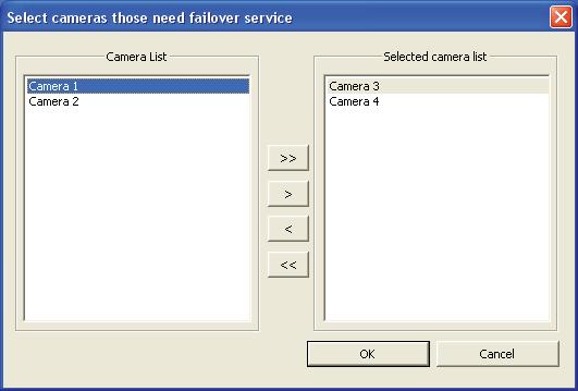 5 Web Interface 4. Click Select IP Camera to select the channels for connection. This dialog box appears.