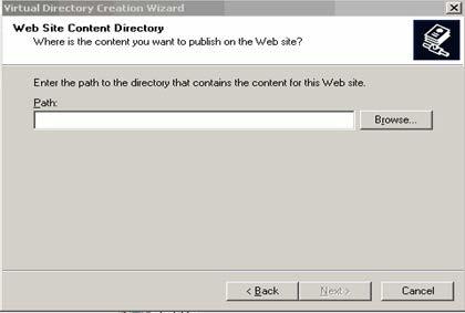You can use Windows Explorer find the correct path to the directory.
