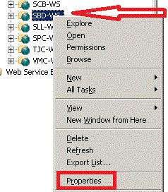 Step 7 To setup rights to access the folder, right-click