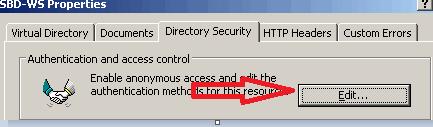 9 Under Authentication and Access Control, click Edit.