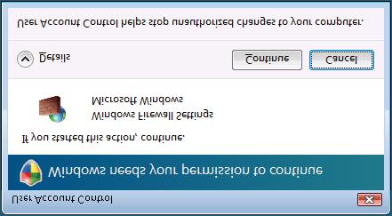Installing the Driver & Software For Windows Vista users: 1 Click the Start button, Control Panel,
