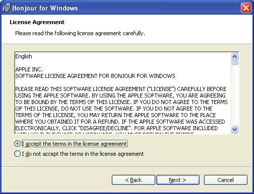 Read the Software License Agreement.
