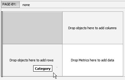 OR Drag and drop the attribute from the All Objects pane to the desired position in the template definition window.