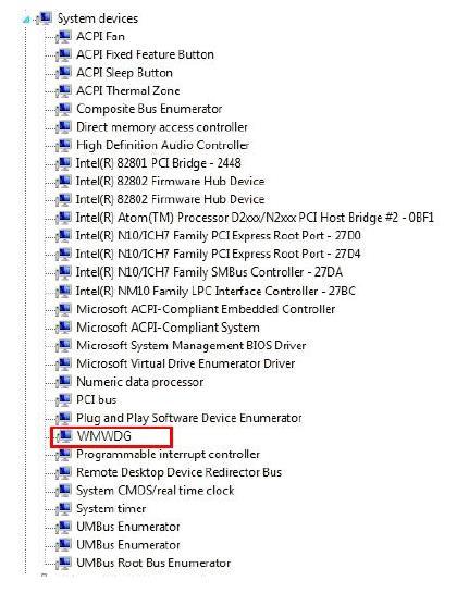 3.2 Driver Installation Procedure 3.2.1 Uninstall Old WMWDG Driver Before you start installing the new signature Watchdog (WMWDG) driver, please uninstall the old WMWDG driver in Windows s Device Manager.
