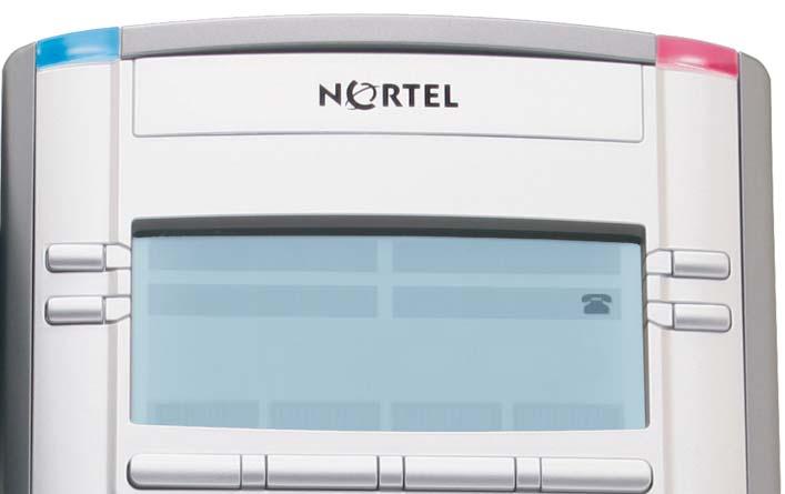 Additional phone features Figure 9: Logged in to an IP Phone 1140E 42597 47678 42888 41798 44759 45645 09/16 2:32pm Nortel User: 45645 Trans Conf Forward More.