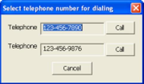 Electra Elite IPK/IPK II Document Revision 3 Calling after confirming the telephone number 1.Click Phonebook icon. The Phonebook screen is displayed. Figure 6-8 Phonebook Screen 2.