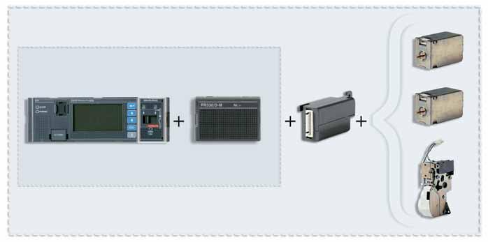 Techical Applicatio Papers 4 ABB solutio for bus commuicatio - PR332/P + PR330/D-M commuicatio module + PR330/V measurig module + accessories for the remote cotrol (PR330/R, SOR, SCR, M).