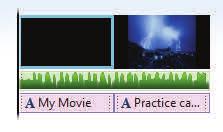 Windows Movie Maker Ge ng Started [Publica on 9] Adding Audio/Music Movie Maker allows you to add music and other audio files to your