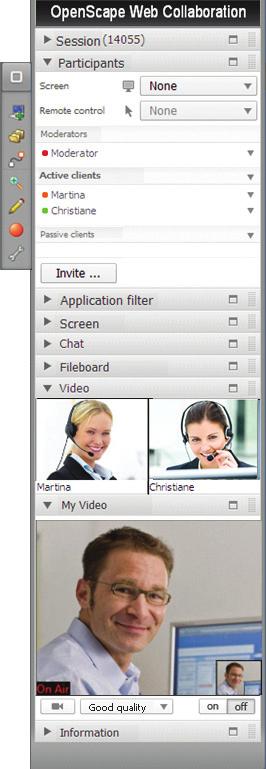 Instant Meeting Key features and capabilities Usability Simple and intuitive The client user interface is so easy to use that it doesn't require end-user training.