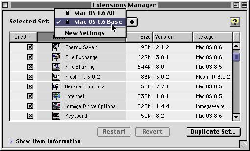 chapter 2 Macintosh Configuration Apple System Software Settings To ensure optimum performance with Pro Tools FREE, configure the Apple System software with the following settings.