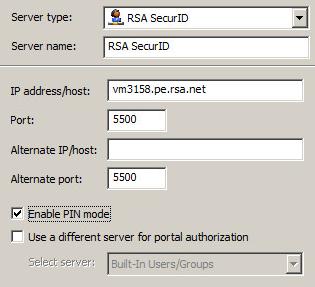 Provide the hostname or IP address of your Authentication Manager primary instance.