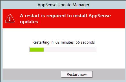AppSense Update Manager Pstpnement Message fr Windws 8 r Windws Server 2012 Users Windws 8 r Windws Server 2012 users have an additinal ntificatin which displays n the Start screen when a pstpnement