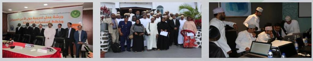 2014 April- Malware Analysis Workshop (Oman) April- Incident Handling and Response Workshop (Oman) June- ISMS: Implementing ISO /IEC 27001:2013 workshop (Yemen) September- Cybersecurity Management