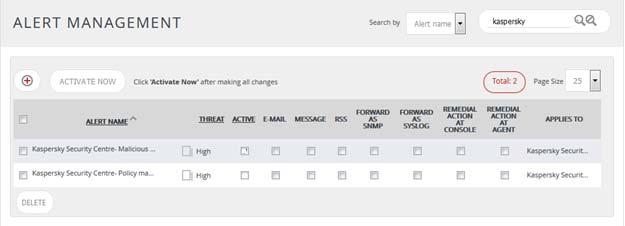 Figure 47 4. To activate the imported alerts, select the respective checkbox in the Active column. EventTracker displays message box. Figure 48 5. Click OK, and then click the Activate Now button.