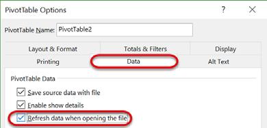 The default setting for how the data is sorted is based on how the data is displayed in the original data source.