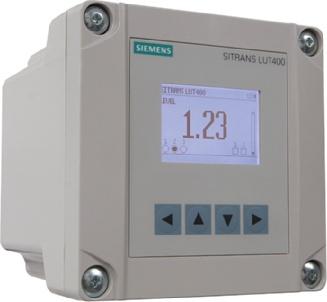 Level measurement SITRNS LUT00 series Siemens G 2013 Overview pplication The SITRNS LUT00 comes in three different models, depending on the application, level of performance and functionality