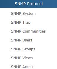 While set to enable, the manager could remotely get the interface status and received the traps information. Select the version of the SNMP. It can be set SNMP V1, SNMP V2C and SNMP V3.