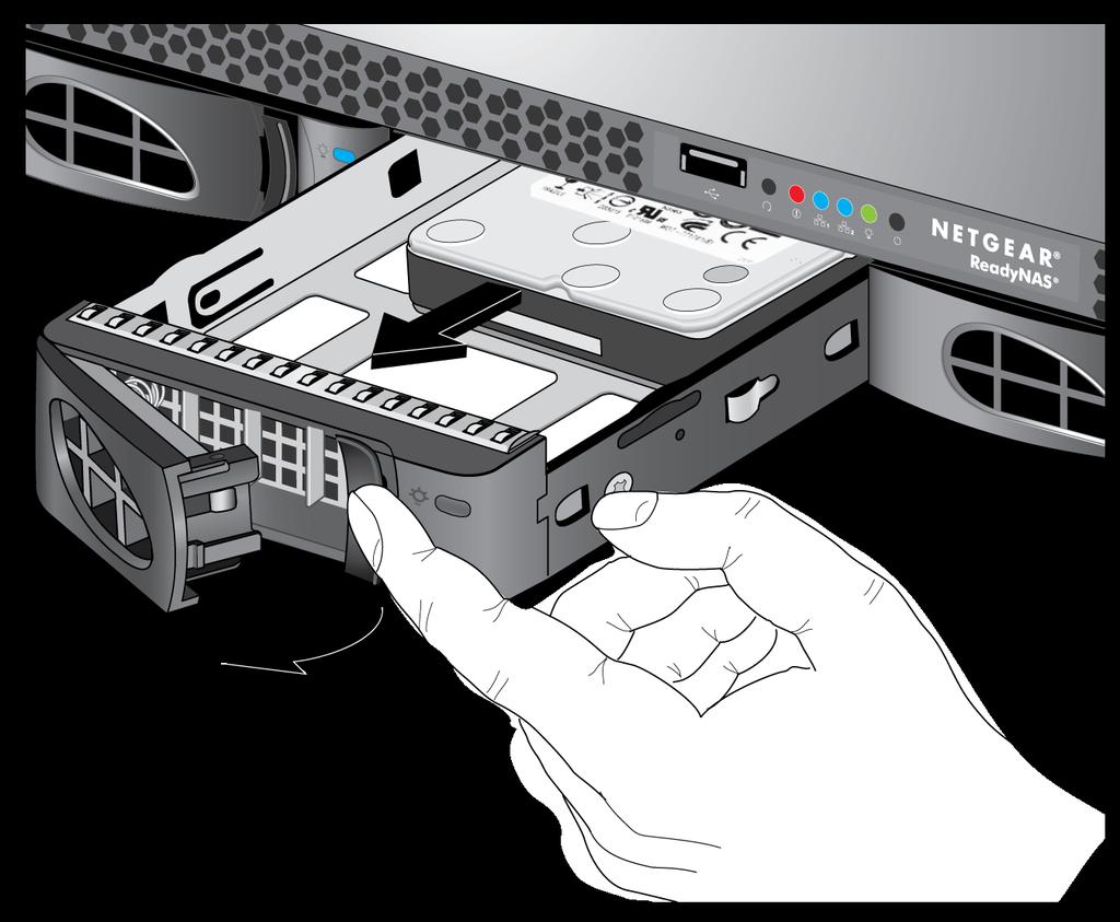 Replace a 2.5-Inch Disk To replace a 2.5-inch hard disk drive (HDD) or 2.5-inch solid-state drive (SSD): 1. Press the disk tray release latch.
