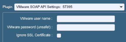 VMware vcenter SOAP API Settings (plugin 63060) provides Nessus with the credentials required to authenticate to VMware vcenter management systems via their own SOAP API.