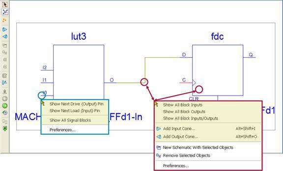 Chapter 4: Lab 1: Basic Features On the current schematic, select different objects and observe the context menu.